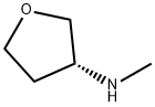 (R)-N-甲基-四氢呋喃-3-胺 结构式