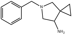 5-苄基-5-氮杂螺[2.4]庚烷-7-胺 结构式