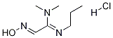 2-(HydroxyiMino)-N,N-diMethyl-N'-propylacetiMidaMide Hydrochloride 结构式