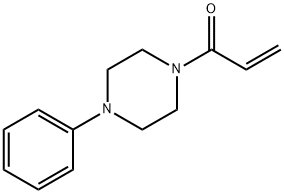 N-acryloyl-N'-phenylpiperazine 结构式