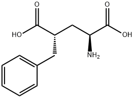 (4S)-4-苄基-L-谷氨酸 结构式