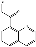 Ethanone,  2-chloro-1-(8-quinolinyl)- 结构式