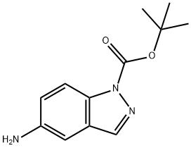 1-BOC-5-氨基-1H-咪唑 结构式