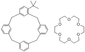 4-TERT-BUTYL-CALIX[4]ARENE-CROWN-6-COMPLEX 结构式