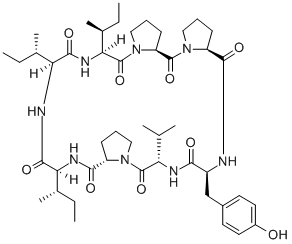 HYMENISTATIN I 结构式