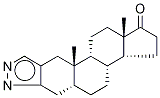(5α)-2'H-Androst-2-eno[3,2-c]pyrazol-17-one 结构式