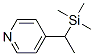 Pyridine, 4-[1-(trimethylsilyl)ethyl]- (9CI) 结构式