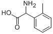 2-氨基-2-(2-甲基苯基)乙酸 结构式