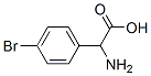 2-氨基-2-(4-溴苯基)乙酸 结构式