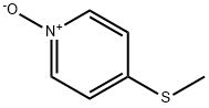 Pyridine, 4-(methylthio)-, 1-oxide (9CI) 结构式