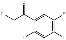 Ethanone, 2-chloro-1-(2,4,5-trifluorophenyl)- (9CI) 结构式