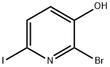 2-溴-3-羟基-6-碘吡啶 结构式