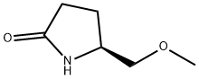 (S)-5-(甲氧基甲基)吡咯烷-2-酮 结构式