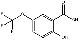 5-(三氟甲氧基)水杨酸 结构式