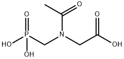 N-乙酰草甘膦 结构式