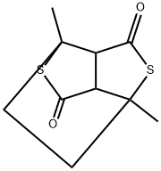 1,4-Dimethyl bis-thiololactone 结构式
