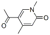 2(1H)-Pyridinone, 5-acetyl-1,4-dimethyl- (9CI) 结构式