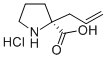 (S)-A-烯丙基脯氨酸盐酸盐 结构式