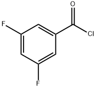 3,5-二氟苯甲酰氯 结构式