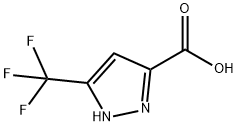 5-三氟甲基吡唑-3-甲酸 结构式
