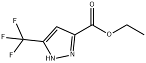 5-三氟甲基-2H-吡唑-3-甲酸乙酯 结构式