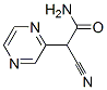 Pyrazineacetamide,  -alpha--cyano-  (9CI) 结构式