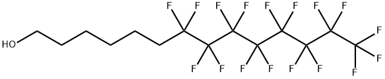 6-全氟辛基己醇 结构式