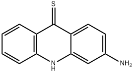3-amino-10H-acridine-9-thione 结构式