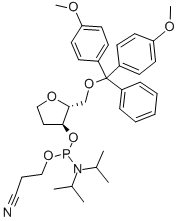 1',2'-Dideoxy-5'-O-DMT-ribose 3'-CE phosphoramidite