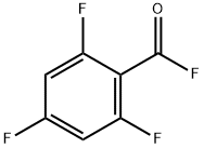 Benzoyl fluoride, 2,4,6-trifluoro- (9CI) 结构式