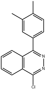 1-氯-4-(3,4-二甲基苯基)酞嗪 结构式