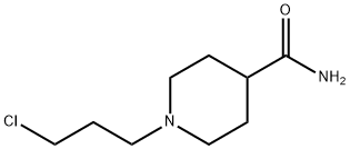1-(3-氯丙基)哌啶-4-甲酰胺 结构式