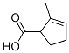 2-Cyclopentene-1-carboxylic acid, 2-methyl- (9CI) 结构式