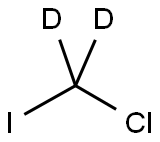 氯碘甲烷-D2氘代 结构式