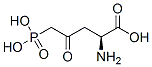 4-oxo-5-phosphononorvaline 结构式