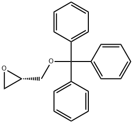 三苯甲基-(S)-缩水甘油醚 结构式