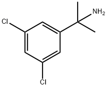 2-(3,5-二氯苯基)-2-丙胺 结构式