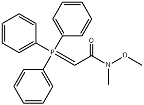 N-甲氧基-N-甲基-2-(三苯基磷)乙酰胺N-甲氧基-N-甲基-2-(三苯基磷)乙酰胺 结构式