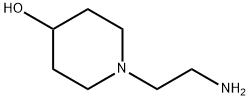 N-(2-氨乙基)-4-羟基哌啶 结构式