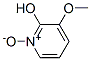 2-Pyridinol,3-methoxy-,1-oxide(9CI) 结构式