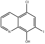 氯碘喹啉 结构式