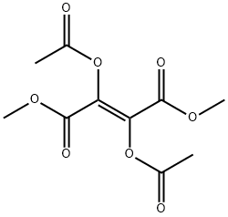 二乙酰氧基富马酸二甲酯 结构式
