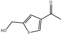 Ethanone, 1-[5-(hydroxymethyl)-3-thienyl]- (9CI) 结构式