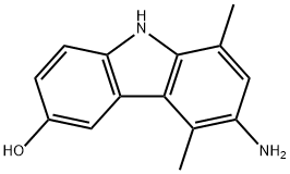 9H-Carbazol-3-ol, 6-amino-5,8-dimethyl- 结构式