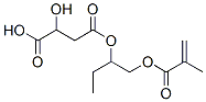 1-(methacryloyloxymethyl)propyl hydrogen maleate 结构式