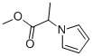 1H-Pyrrole-1-aceticacid,alpha-methyl-,methylester(9CI) 结构式