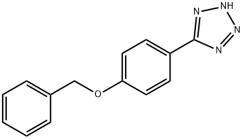 5-(3-苯甲氧基苯基)-1H-四唑 结构式