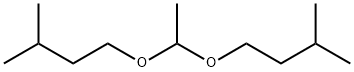 乙醛缩二(3-甲基丁醇) 结构式