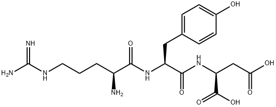 arginyl-tyrosyl-aspartic acid 结构式