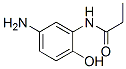 Propanamide,  N-(5-amino-2-hydroxyphenyl)- 结构式